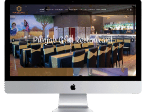 punjab grill website designed by growtics digital